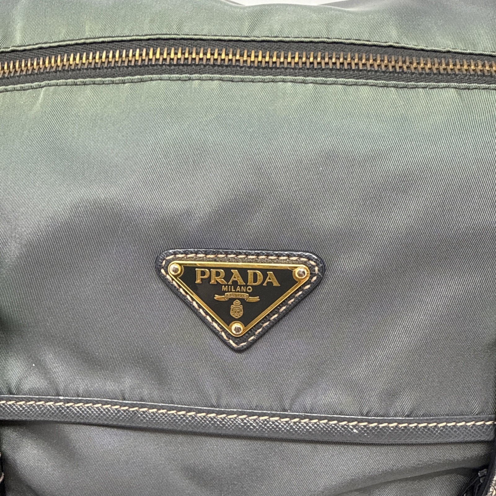 PRADA Unisex Re-Nylon and Saffiano Leather Shoulder Bag thumbnail 3