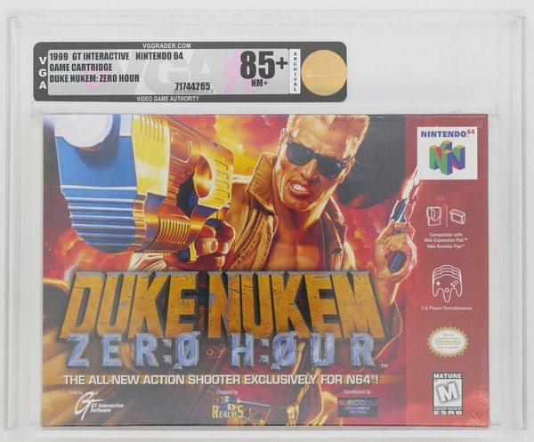 Duke Nukem Zero Hour | Nintendo 64 N64 | EingeschweißT Sealed Vga 85+-image