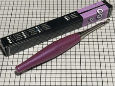 Furls Original Odyssey Crochet Hook, Silver/Purple Sparkle, Size J, USA Made