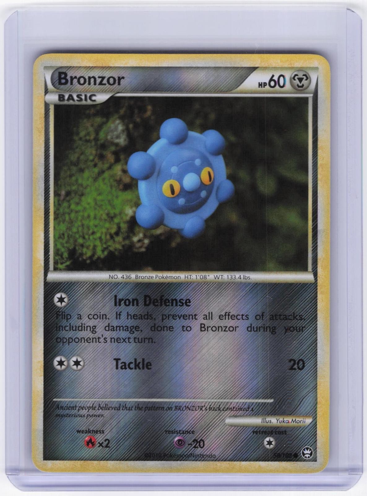 Triumphant #58/102 Bronzor Reverse