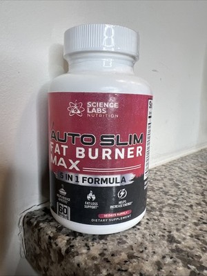 AUTO SLIM AT BURNER MAX ISIN 1 FORMULA HELPS REQUICE APPETITE* CAPSULES FAT LOSS