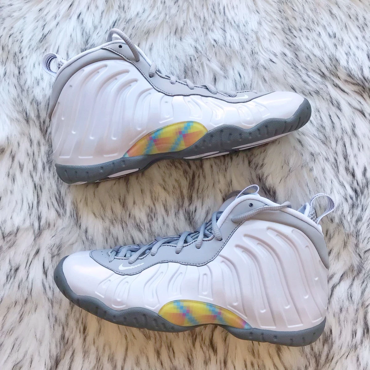 Foamposites rainbow bottom sale