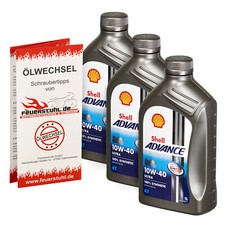 Olio motore 10w40 Kawasaki VN 800 Classic VN800B 1996-1998 SHELL Ultra