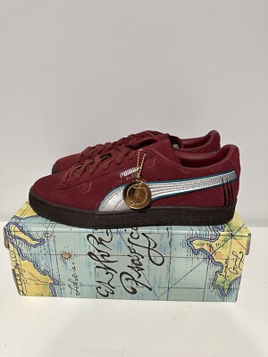 One Piece X Puma Suede Red Hair Pirates Shanks Size 8 - 12