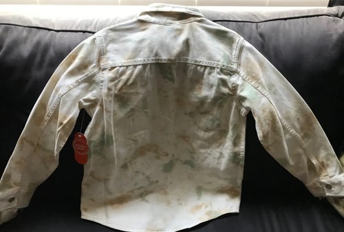 Neu Wonder Nation Jungen elfenbeinfarben gestanzt Langarm Jacke Größe L 10-12 neu mit Etikett - Bild 5 von 6