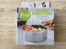 Food Network Divided Steamer for Pressure Cooker Instant Pot - NEW