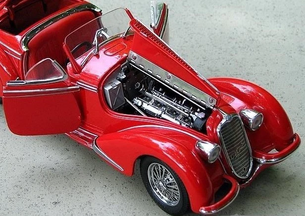 Alfa Romeo Race Car1 24Le Mans Racing1930Vintage Racer Custom Built18Metal12Body - image 4 of 4