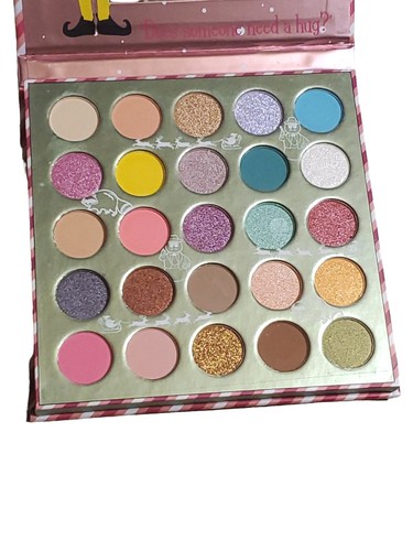 I Heart Revolution x Elf Eyeshadow Palette - Ninny Muggins 25 Colors Flaw - Picture 2 of 8