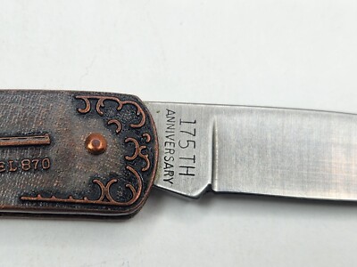 Remington 175th Anniversary Shotgun Pocket Knife ONE RC 15M USA