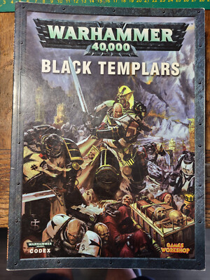Warhammer 40k - V4 Codex Black Templars VF | eBay