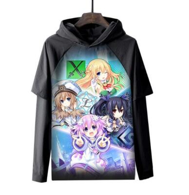 Hyperdimension Neptunia Anime Kapuzen pulli Sweatshirt Hoodie Hooded Pullover