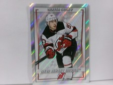 2020-21 Topps NHL Stickers #294 Nikita Gusev New Jersey Devils FOIL