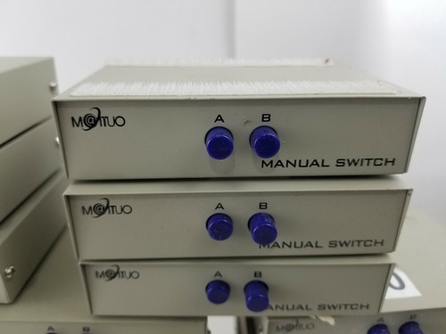 Lot of 27 2 port manual share switch, Used, fast shipping!!! - Picture 2 of 5