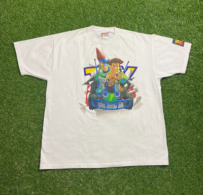 Vintage Toy Story Shirt Size L Classic Animation Disney Film 1995