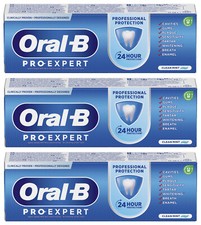 3 ORAL-B PRO EXPERT Professional Protection Clean Mint Daily Toothpaste 75ml