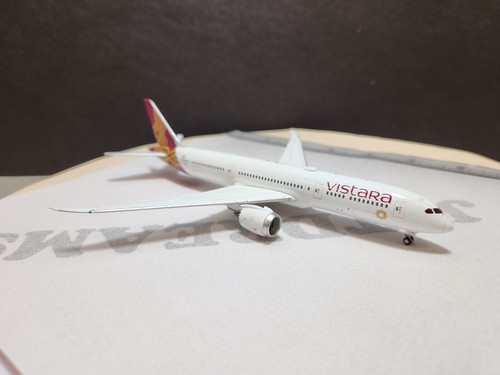 1/400 VISTARA (INDIA) BOEING 787-9 2018'S COLORS VT-TSE JC WINGS MODEL - Picture 4 of 7