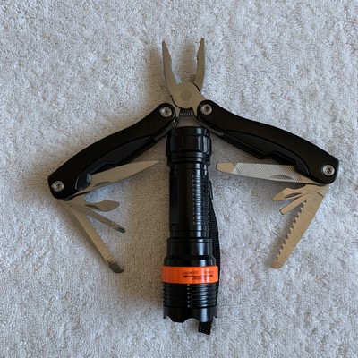 Woodland Creek 11 in 1 Multi-Function Tool & Zoom Flashlight
