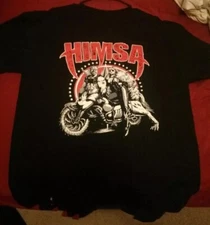Himsa motorcycle T-Shirt Cotton Unisex Tee Size S to 5XL