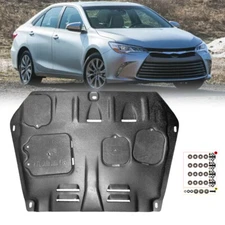 For Toyota Camry 2012-2017 Front Engine Under Cover Splash Shield Guards Black