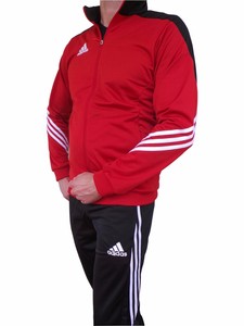 roter adidas anzug