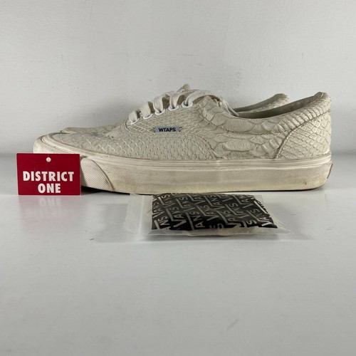 WTAPS x Vans OG Era LX \u0026#039;Anaconda\u0026#039; - White - Size 8 - VN000OZDKBW  | eBay