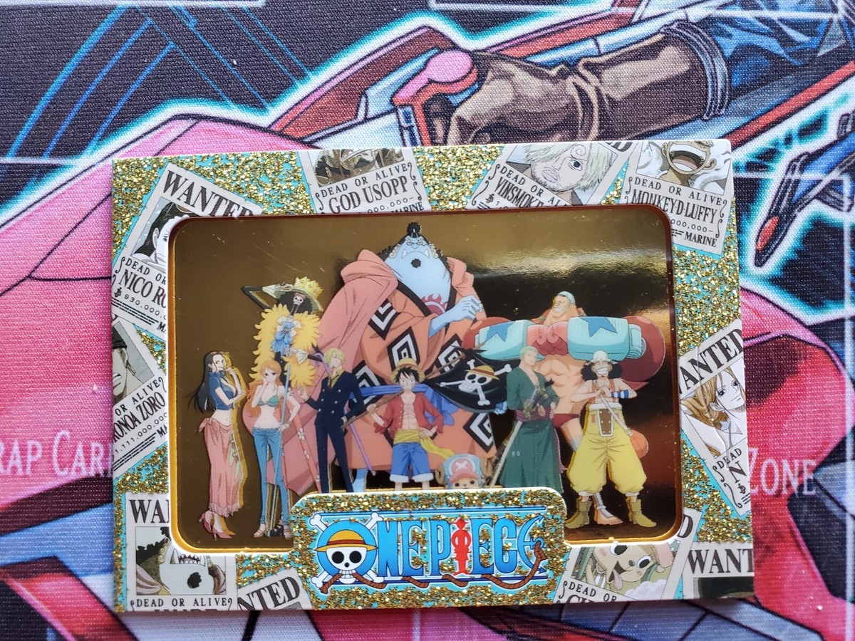 OnePiece StrawHatCrewPouch 新品未開封 Cybercel One Piece Series 1 Hyper Rare Straw Hat Crew