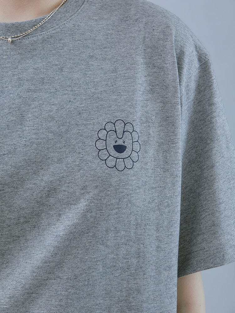 NEW* NewJeans x Murakami Grey T-shirt Fan Meeting BUNNIES NEW* NewJeans x Murakami Grey T-shirt Fan Meeting BUNNIES