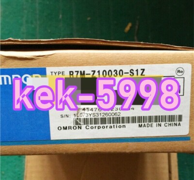 1pcs New Omron Brand New servo motor R7M-Z10030-S1Z ones