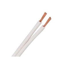 10m QED 79 Strand White Speaker Cable Oxygen-Free Copper HiFi Loudspeaker Wire