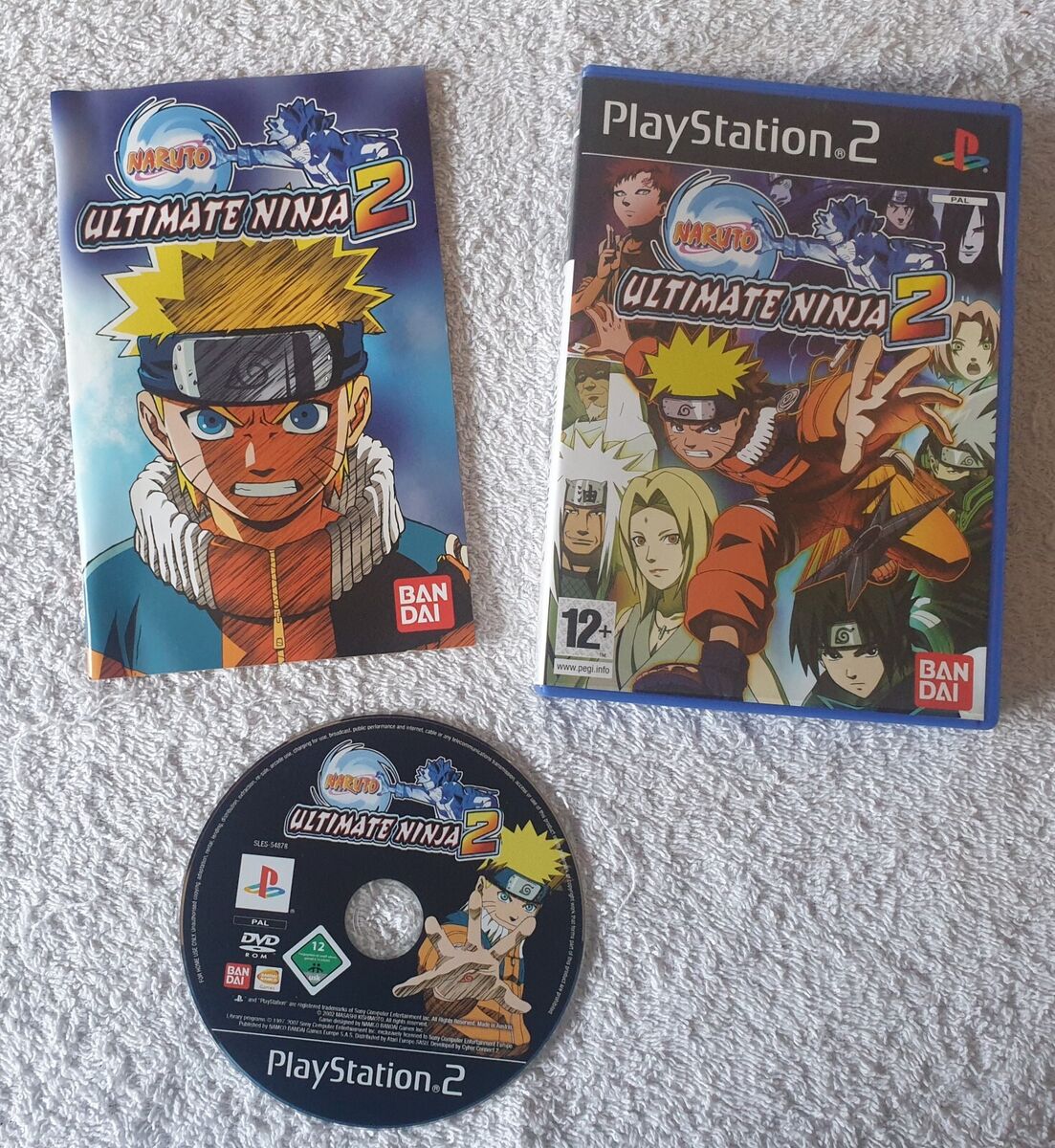 Kit 5 jogos naruto play 2 piaystation 2 ps2 *luta