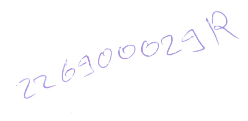 Sonda lambda Renault Captur I 1.3 J87 H5/J5 226900029R sonda di regolazione --40Tkm-- - Immagine 3 di 3