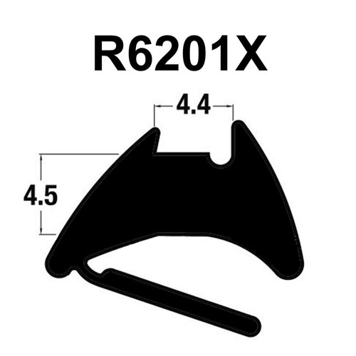 Black R6201X EPDM Corded Wedge Gasket UPVC Window Door Rubber Seal eBay