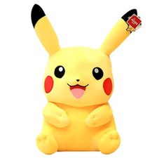 Pokemon Plüschtier Pikachu 30 cm Groß Gelb Plüsch Figur Stofftier Sammeln