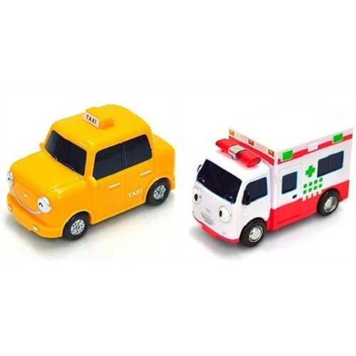 Conjunto De 6 Pacotes Tayo Special Little Bus Friends-Pat , Nuri