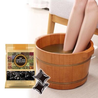 10pcs Herb Detox Foot Bath Beads Shaping Cleansing Foot A2B4 For Foot L8C0 MNB