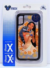 Exclusivo estuche para teléfono celular Pocahontas efecto 3D Apple iPhone 10 X/XS de Disney NUEVO