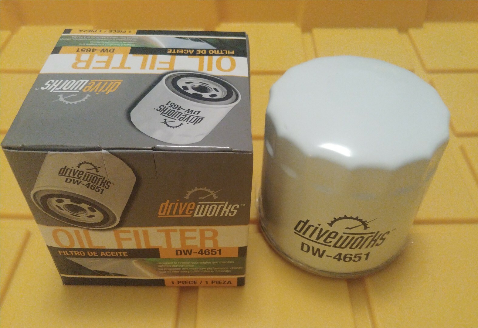 DRIVEWORKS DW4651 cross reference oil filters oilfilter