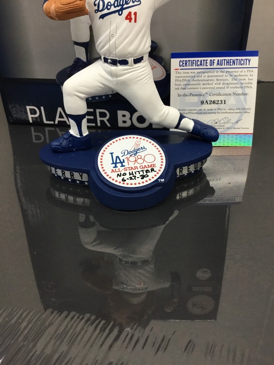 JERRY REUSS DODGERS SIGNED 1980 ALLSTAR GAME BOBBLEHEAD 