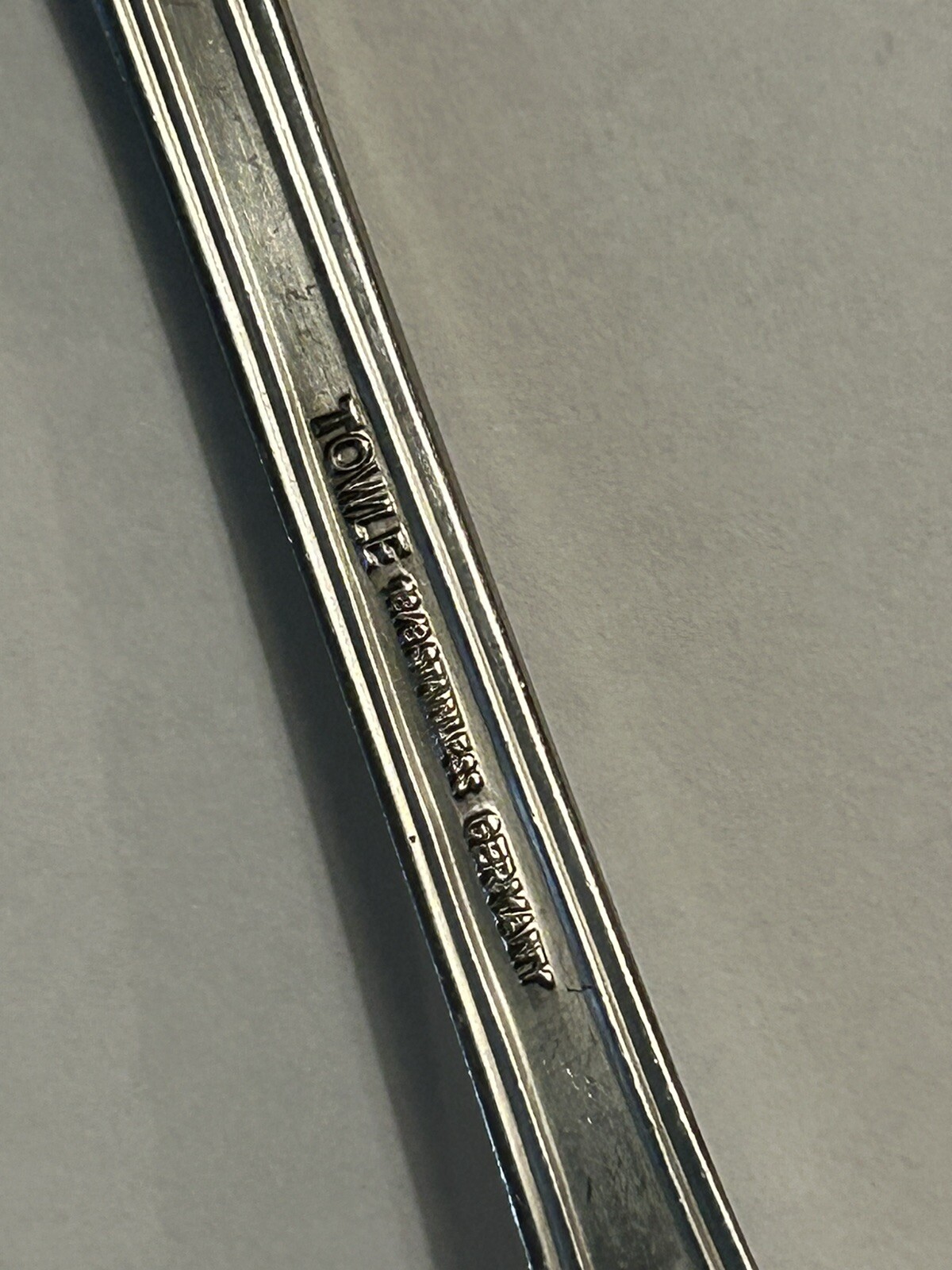 1 Towle LONDON SHELL Silverplate Flatware 6 3/4" Small SALAD FORK Flatware