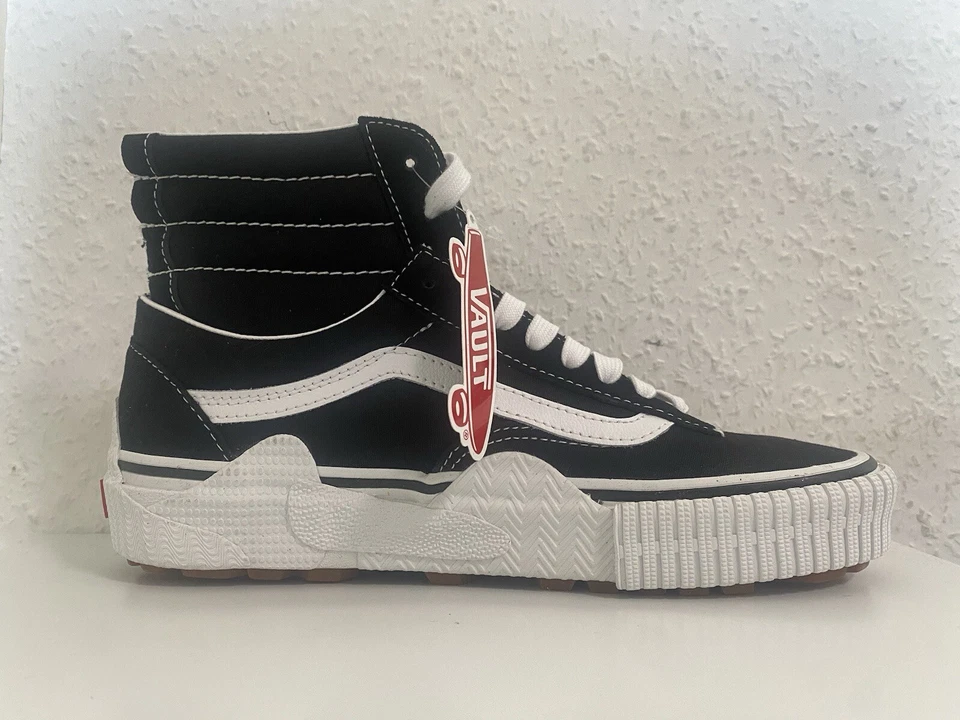 Neu Vans Half Cab 1992 Schwarz Rowley  Gr.40,5 Schwarz, Weiß  Unisex - Bild 4 von 4