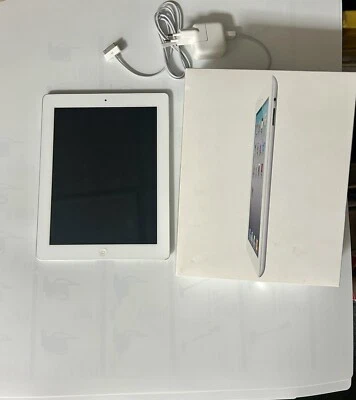 Apple iPad 2. Generation, weiß, Höhe: 24 cm & Breite: 18 cm