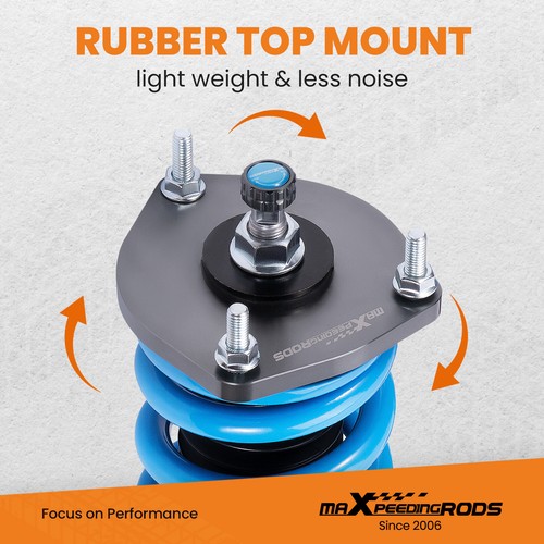 24 Way Adjustable Complete Coilovers Kit For Tesla model Y RWD 2020 2021 2022 - Picture 3 of 12