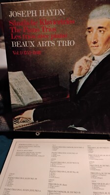 1979 Haydn The Piano Trios For Piano Violin And Cello  Philips 6747 413 4 LPs