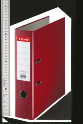 5902812112764 Segregator A4, 75mm ekonomiczny, bordowy ESSELTE 11276 ESSELTE