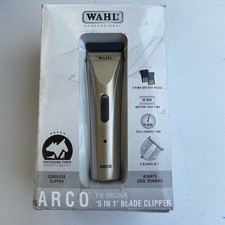wahl professional animal arco cordless dog and pet clipper kit