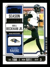 2023 Panini Contenders - Season Ticket #10 Odell Beckham Jr.