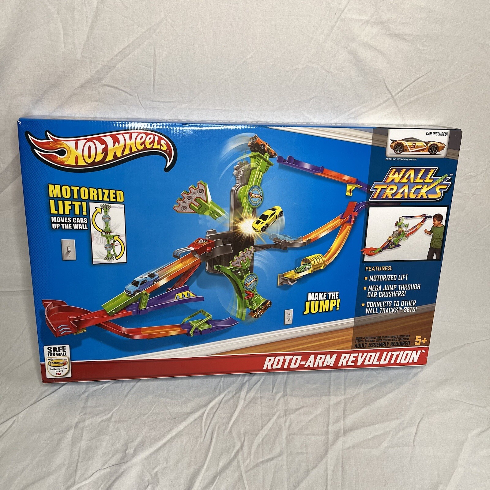 Hot Wheels Wall Tracks Roto-Arm Revolution