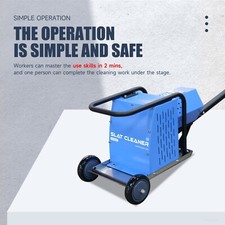 US Stock SFX 2300W Laser Slat Cleaner Slag Hog Removal 220V for CNC Laser Cutter