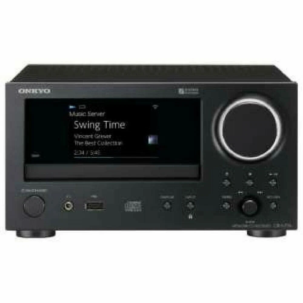 USED ONKYO Network CD Receiver CR-N775-B BLACK Domestic genuine products 4573211