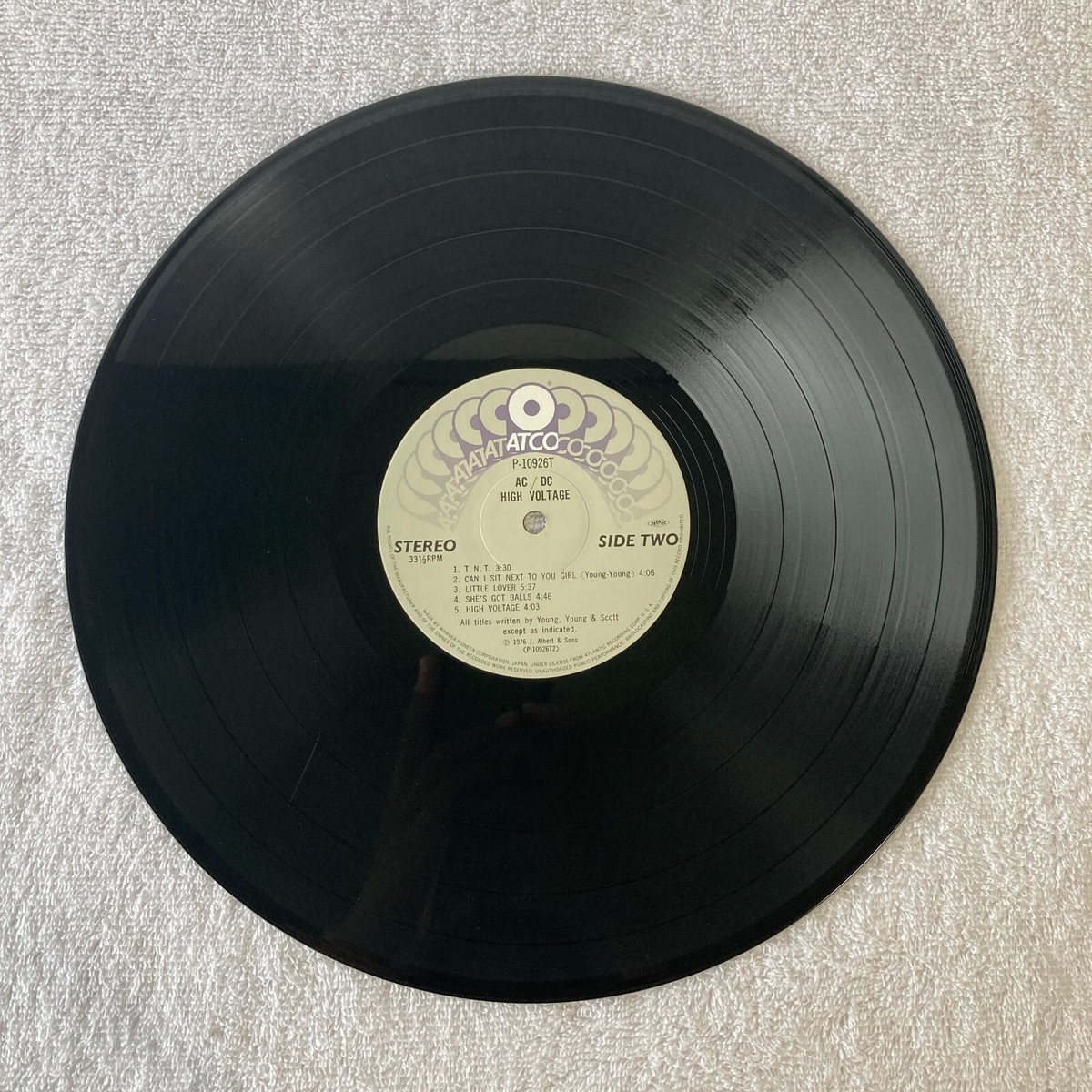 Records] AC/DC / High Voltage, LP, Vinyl, Japan − P-10926T | eBay